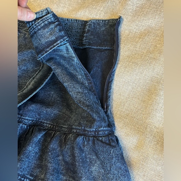 NWT!  ANTHROPOLOGIE skirt with ruffles, Sz S. - Picture 6 of 9